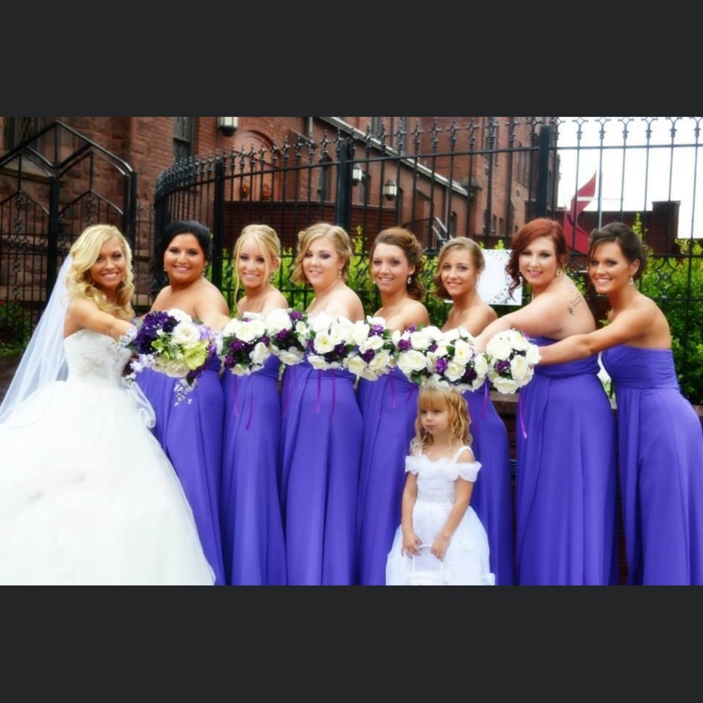 Purple dress!